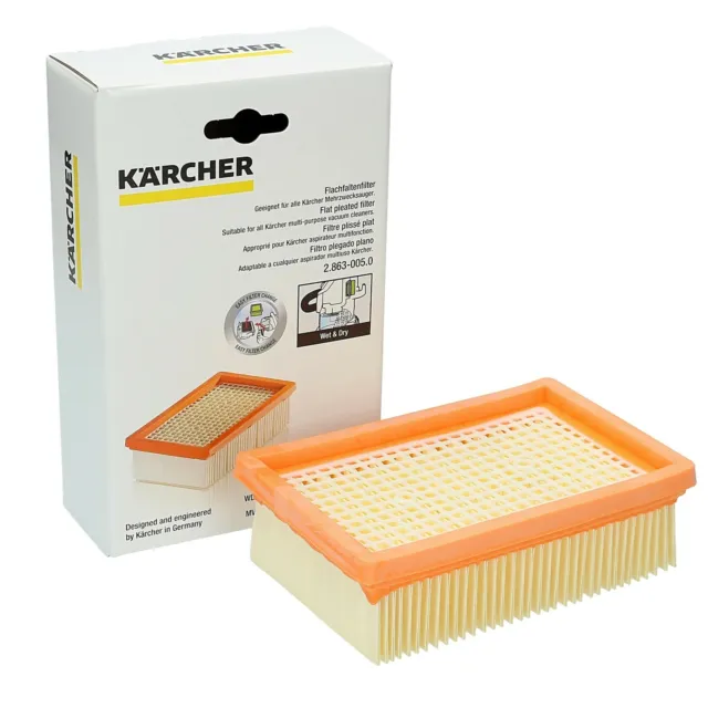 Karcher MV4, MV5, MV6, WD4, WD5 ,WD6 Vacuum Cleaner Air Filter GENUINE