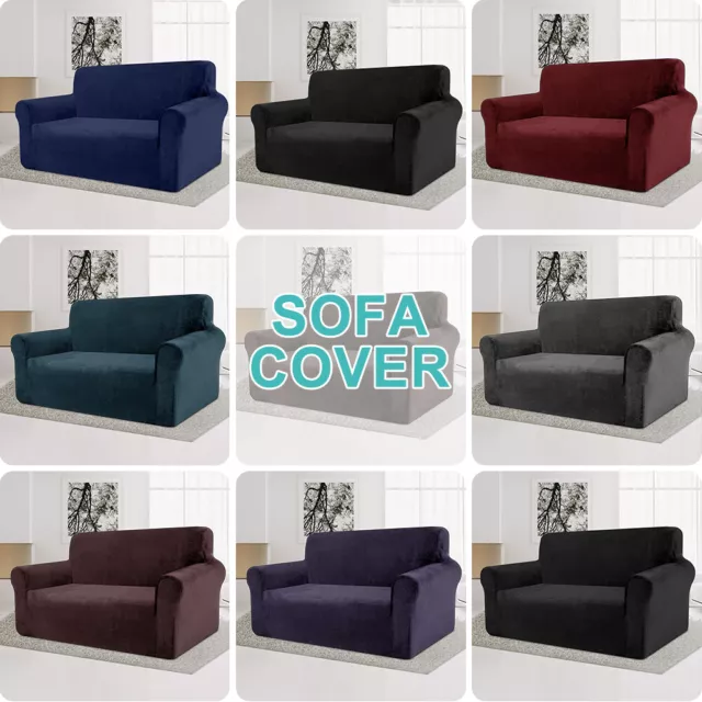 Sofa Cover 1 2 3 4 Seater Stretch Couch Covers Lounge Slipcover Protector NEW