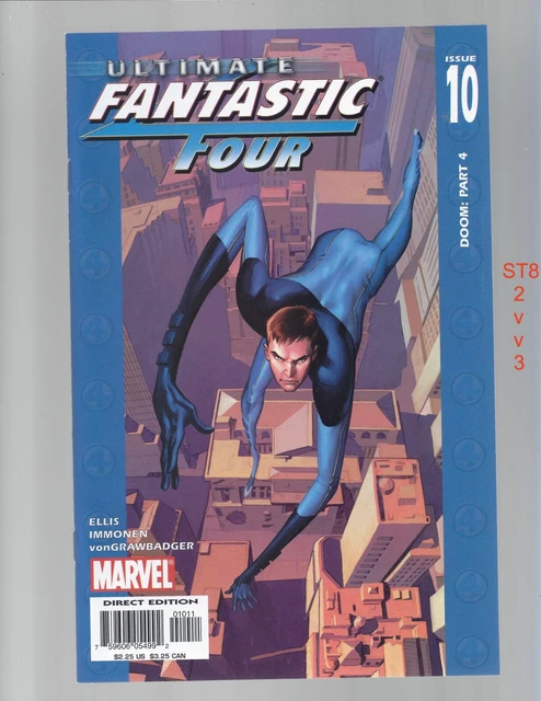 Ultimate Fantastic Four #10 VF/NM 2004 Marvel st823