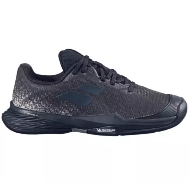 Babolat Jet Mach 3 All Court Junior Tennis Shoes_Size 5_Black Gold_EUC