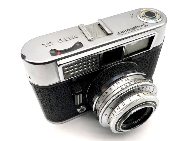 Appareil Photo Voigtlander VITO CL Argentique – 1960, 50mm F/2.8, 24x36, Bon état