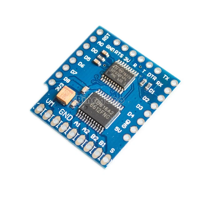MODULE CONDUCTEUR DOUBLE moteur WeMos D1 mini I2C TB6612FNG EUR 8,42 ...