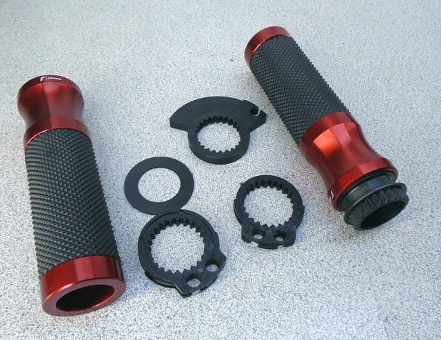 Rizoma Sport Bike 7/8" Sport Grips Red Brand New