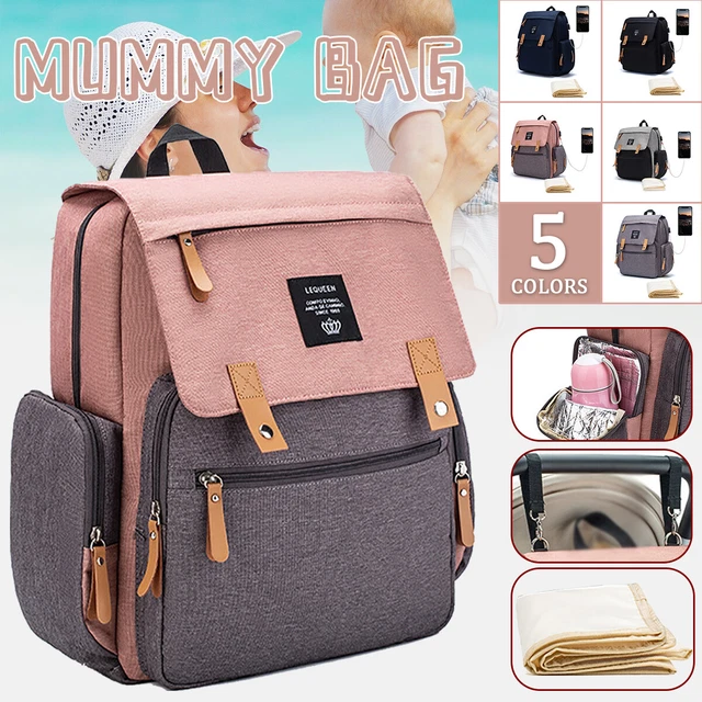 Portable Diaper Bag Nursery Storage Baby Organize Nappy Infant Pad Stroller Hook