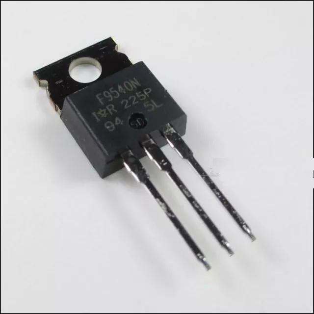 5 x IRF9540 P-Channel Power MOSFET 23A 100V TO-220 "IR"