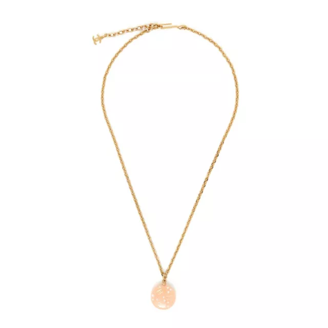 Chanel Collier Necklace 03P PINK MICRO PEARLS