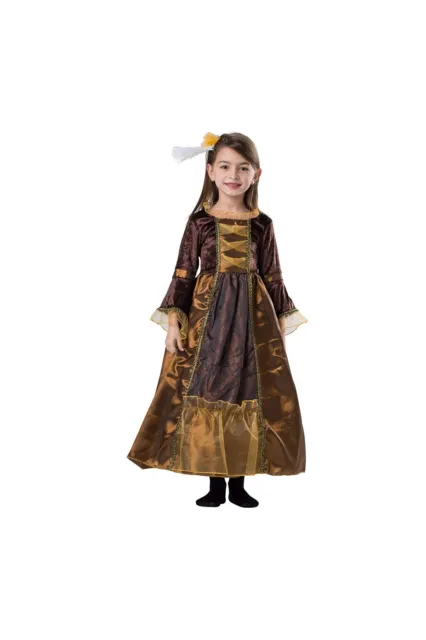Vestiti Costume Duchessa America per Ragazze - Abito Rinascimentale Medievale
