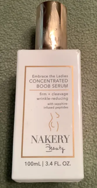 Nakery Beauty Embrace The Ladies Firming Boob &  Wrinkle Reducing 3.4 oz Sealed