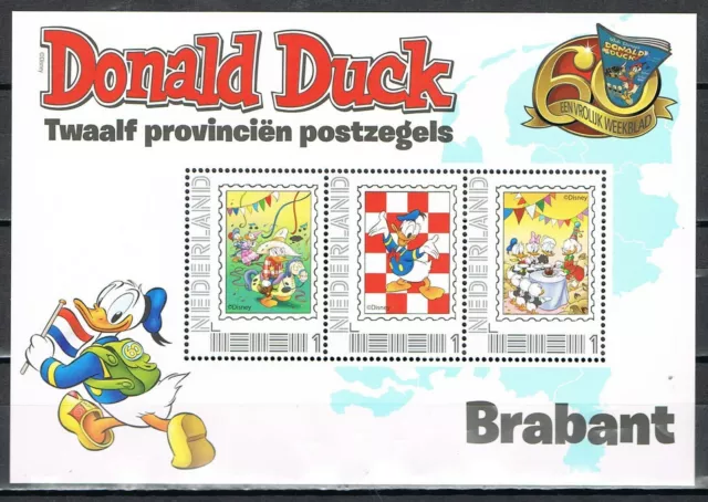 Nederland 2751-Ah-2 Postset Donald Duck - Noord-Brabant- in envelop (comics)