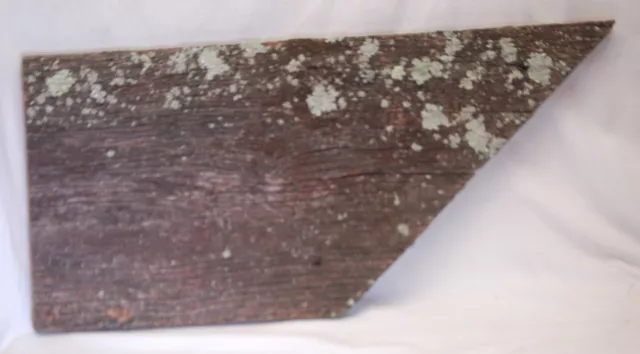 Rustic Weathered Oak Barn Wood Reclaimed Rough Cut Board Great Plaque Sign a