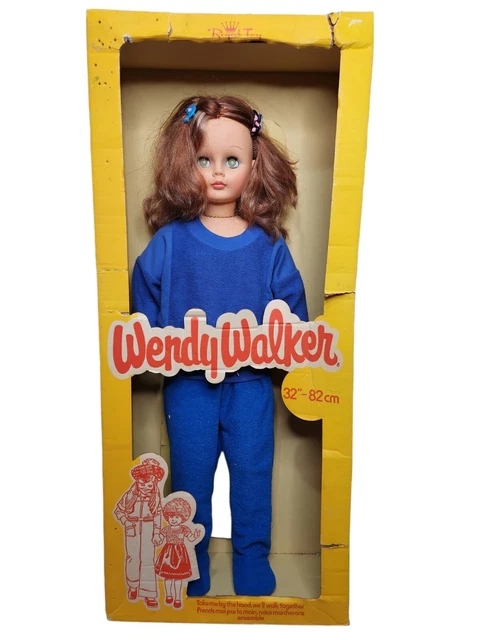 Vintage 60's Wendy Walker Doll 32" By Regal Toy Canada In Box Vintage 60's Wendy Walker Doll 32" By Regal Toy Canada In Box