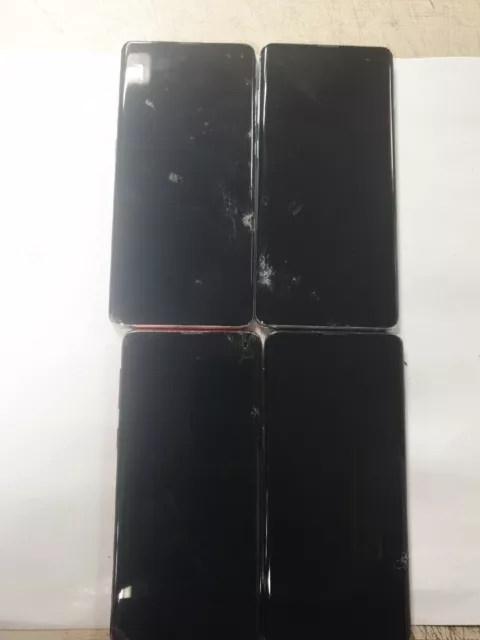 JOBLOT Samsung Galaxy S10 PLUS x 2 S10 x 2 telefono SCHERMO DANNEGGIATO alimentazione 152