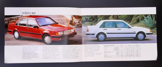 VOLVO Gamme 1991 Brochure dépliant officiel en français 15 Pages Format A4 3