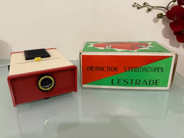 Ancienne Visionneuse Diaprojex stéréoscope Lestrade Projecteur diapositives