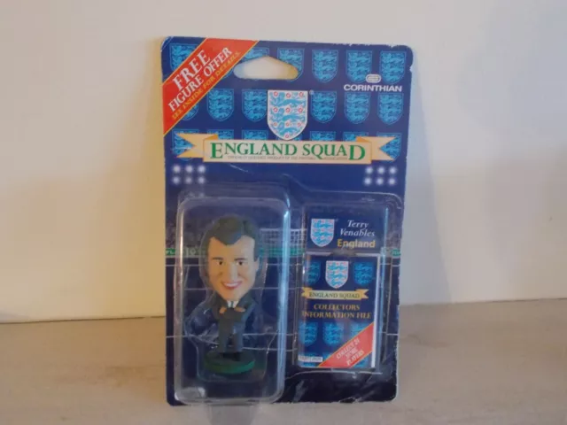 England squad Terry Venables Corinthian football figure  New and sealed