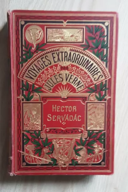 Jules Verne  Hetzel   " Hector Servadac "