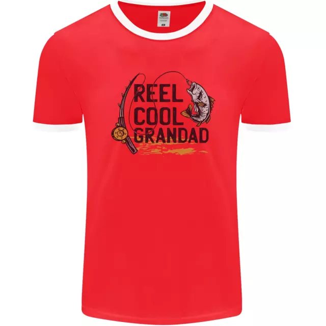 Maglietta da uomo Reel Cool Grandad Funny Fishing Fisherman fotol