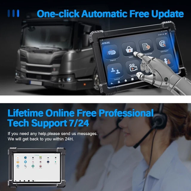 HINO TRUCKS OBD2 Commercial SemiTruck Rig Fault Code Reader Scanner