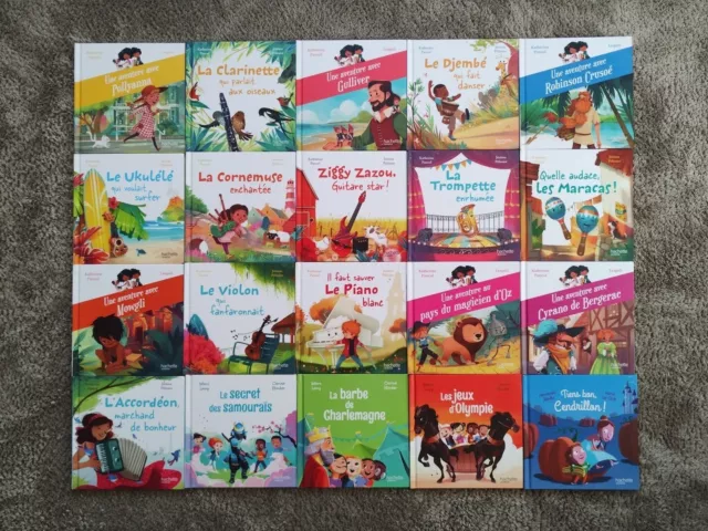 Lot 20 Livres Hachette Jeunesse: 16 De Katherine Pancol TBE Marc Lévy Jardin