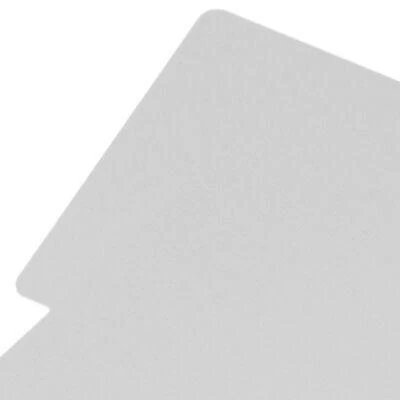 Blank 0.22mm Thick Silver Metal Business Cards for Professional Networking