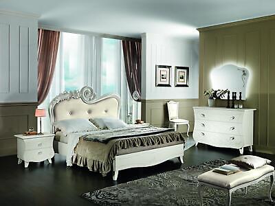 Muebles de diseño clásico camas de lujo cama nueva 2x mesita de noche dormitorio set 3 piezas