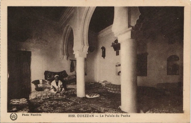 CPA AK MAROC OUEZZAN Le Palais du Pacha (10849)
