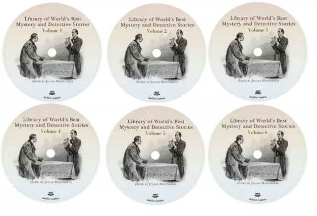 Library of the World's Best Mystery and Detective Stories Vol 1-6 In 6 MP3 Audio