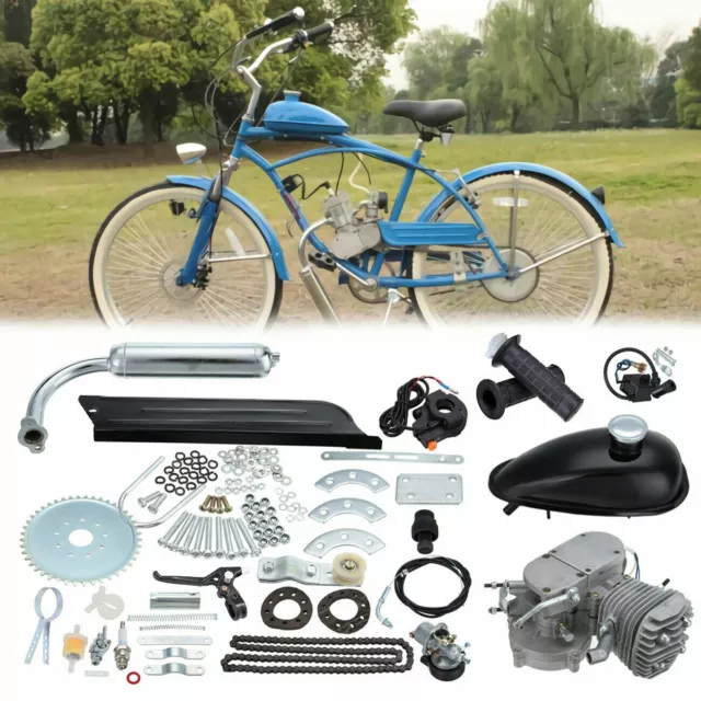 2 STROKE 80CC Bike Cycling Motorized Bicycle Engine Motor Kits for Motorized DIY 199.95 PicClick