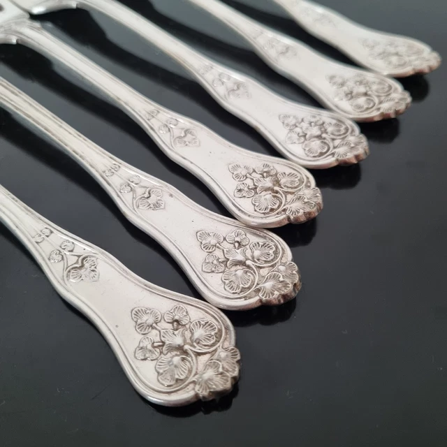 Élément De Bijou Gui Art Nouveau (Jugendstil) Vers 1900 - Métal Argenté, Occasion