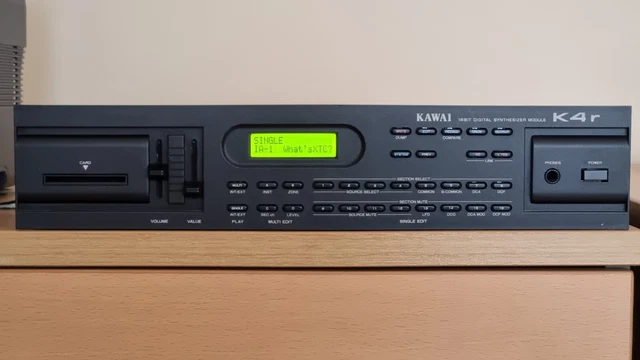 KAWAI K4R Synthesiser Sound Module + Manuals £100.00 - PicClick UK