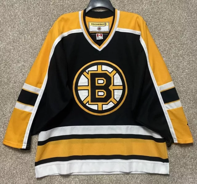 Boston Bruins Sandow Sporting Knit NHL Hockey Jersey Small Vintage 70s  Mclean 77