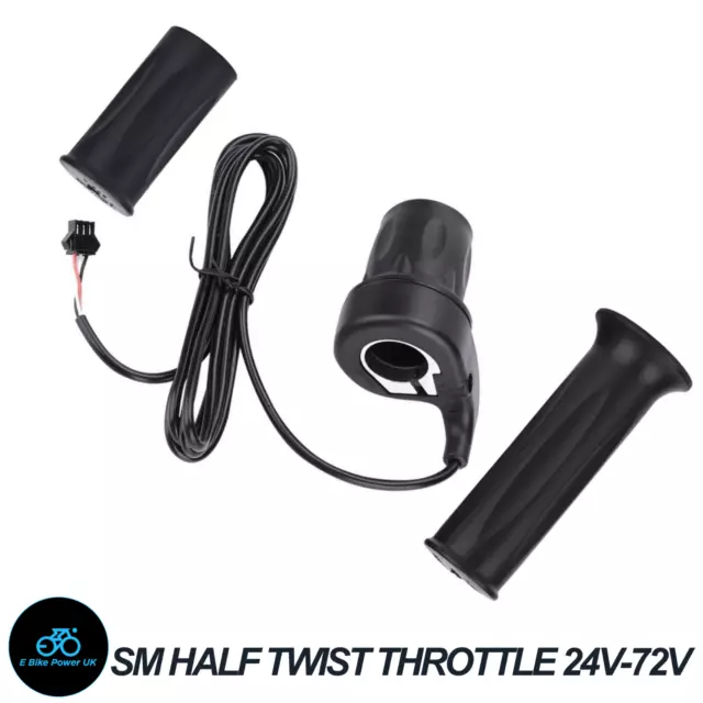 Half Twist Throttle Electric Bike ebike Right Hand SM Bike Grip Twist Throttle