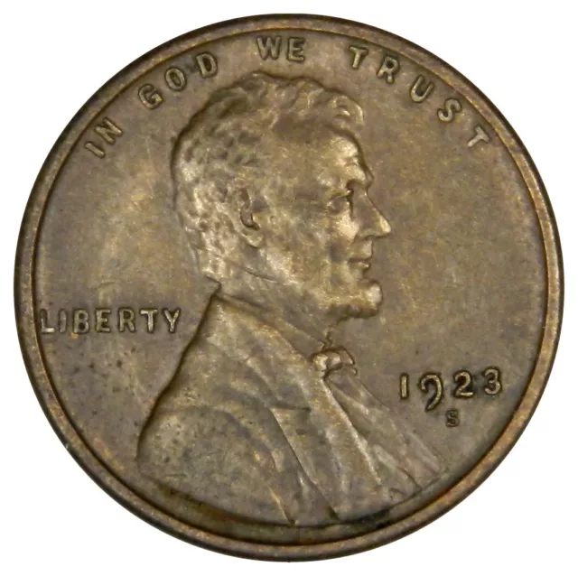 1923-S Lincoln Cent ~ Unc ~ Nice Natural Uncirculated!