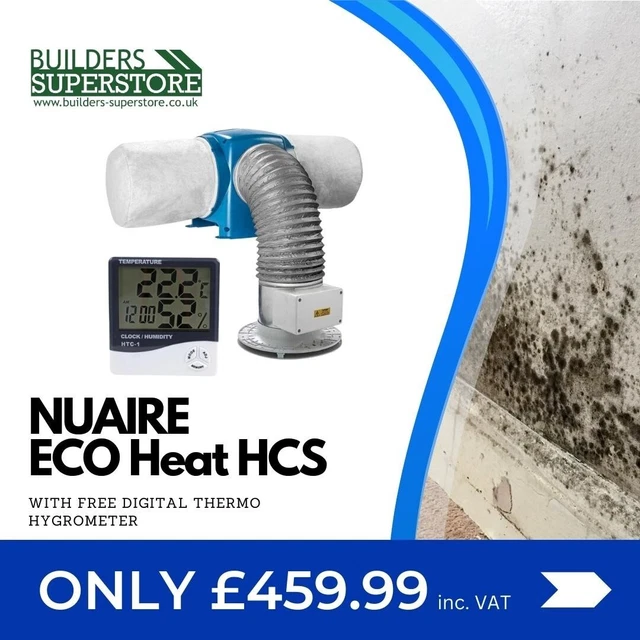 NUAIRE DRIMASTER ECO Heat HC PIV System + With 4 Way Remote Control £674.98  - PicClick UK
