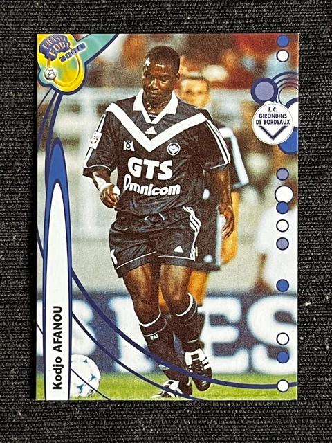 CARTE CARD HERVE ALICARTE BORDEAUX # 33 DS COLLECTION FOOT 2000 CARD RARE