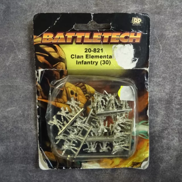 BATTLETECH - Clan Elemental Infantry (30) - 20-821 - Ral Partha A16