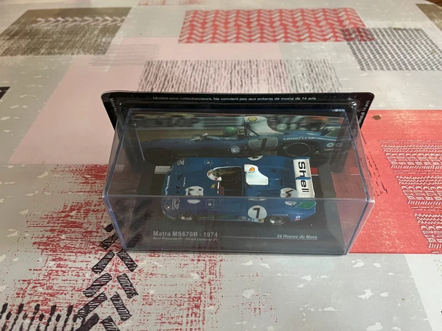 Voiture Miniature Matra MS670B 1974 Pescarolo 24 Heures Du Mans 1/43