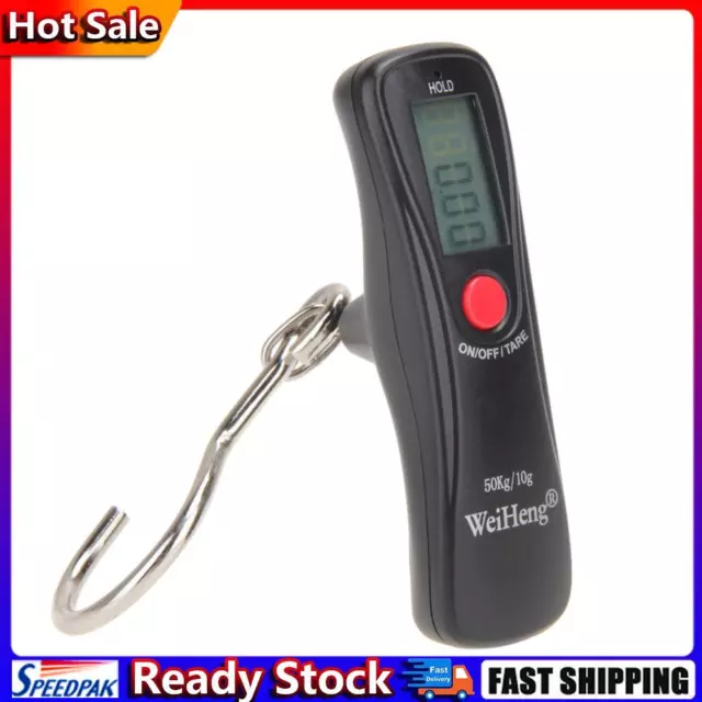 Mini Portable LED 50kg/10g Electronic Fishing Digital Pocket Hook Scale Hot