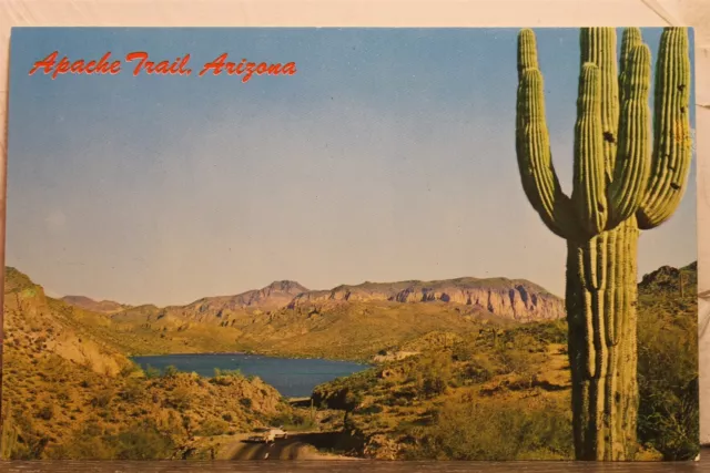 Arizona AZ Apache Trail Canyon Lake Postcard Old Vintage Card View Standard Post