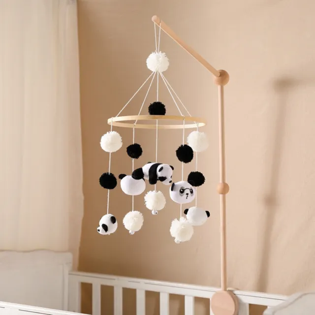Mobile Babybett Baby Bettglocke mit Sternen Holz