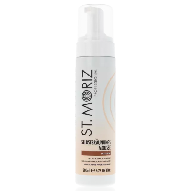 St. Moriz Professional Selbstbräuner Mousse Medium 200ml