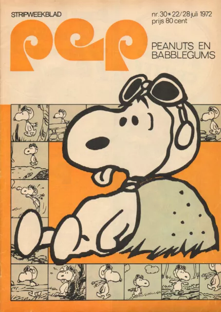 PEP 1972  nr. 30 - CAROLE KING / PETER VAN STRAATEN / PEANUTS / GERARD VIANEN