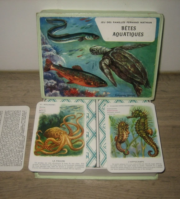 Jeu des Familles - Fernand Nathan - Les Bateaux - Vintage
