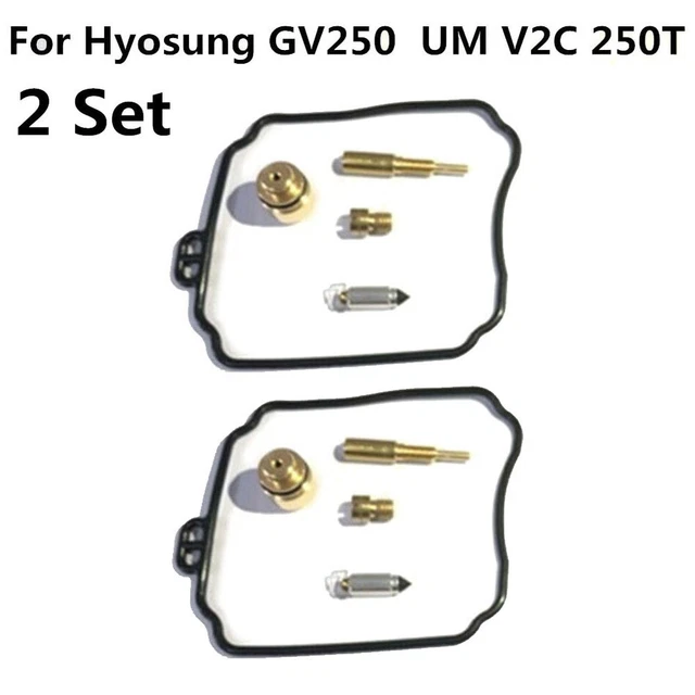 Kit Réparation Carburateur Pour Honda VF1100C, VF1100S, VT1100C - Inclut Joints, Aiguille, Diaphragme - Réf S-104588C