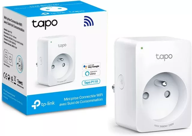 TP-LINK TP-Link Tapo P100 - Prise intelligente 2990 W (Sans fil
