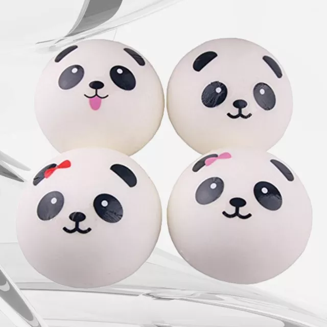 7CM PU Slow Rising Kawaii Sweet Toys Stretch Scented Panda Shaped Squeeze Toy