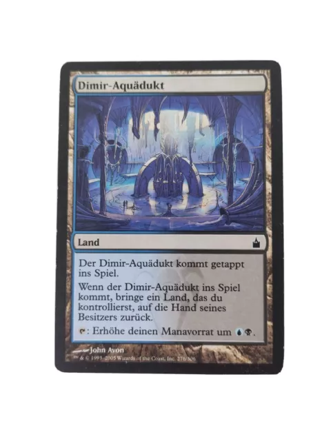 2x Dimir-Aquädukt | Dimir Aqueduct - RAVNICA - DEUTSCH - SLIGHTLY PLAYED