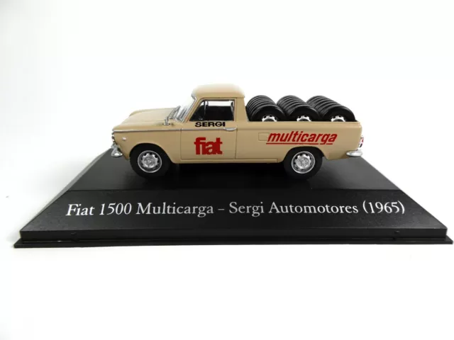 Fiat 1500 Multicarga 1965 - 1/43 Voiture Miniature SALVAT Diecast Model Car SA23