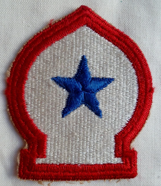 Écusson Tissu US Army – 7e Corps D'armée – Insigne Militaire Vintage – Occasion
