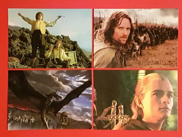 Postcards Set of 4 Lord of the Rings LOTR